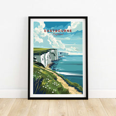 Eastbourne Travel Poster-This Art World