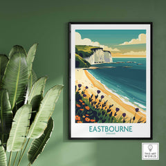 Eastbourne Travel Print-This Art World