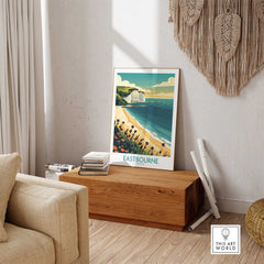 Eastbourne Travel Print-This Art World
