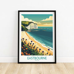 Eastbourne Travel Print-This Art World