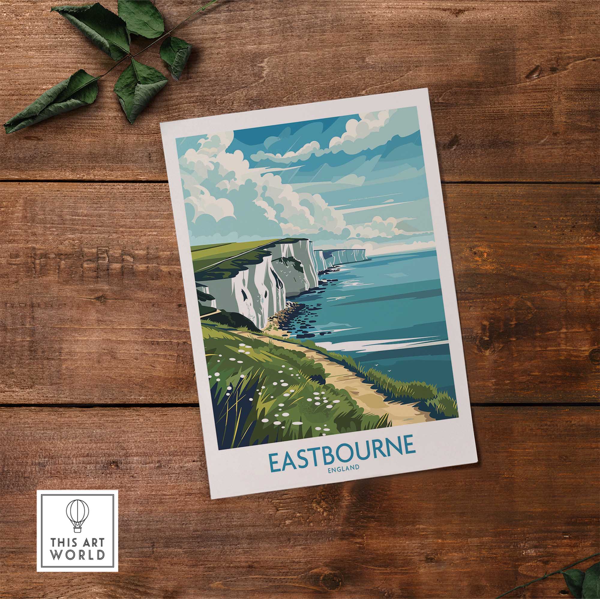 Eastbourne Wall Art Print-This Art World
