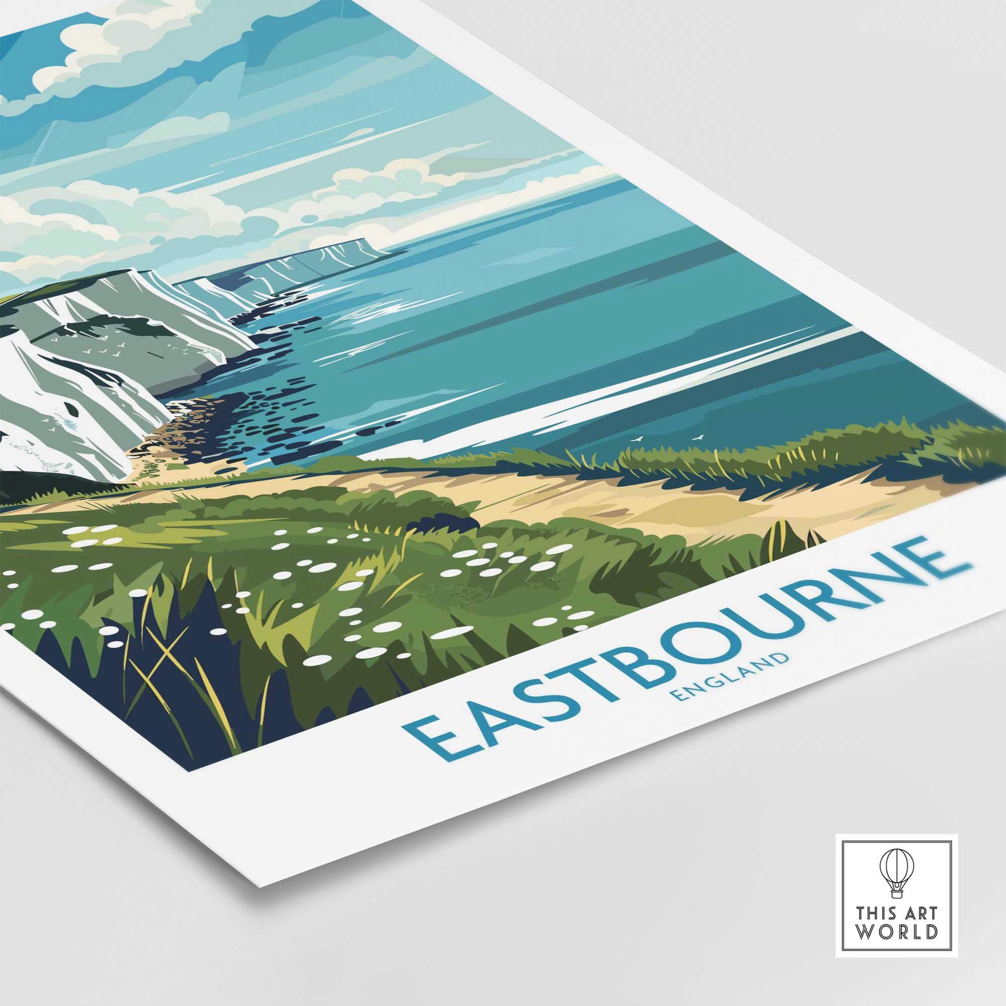 Eastbourne Wall Art Print-This Art World