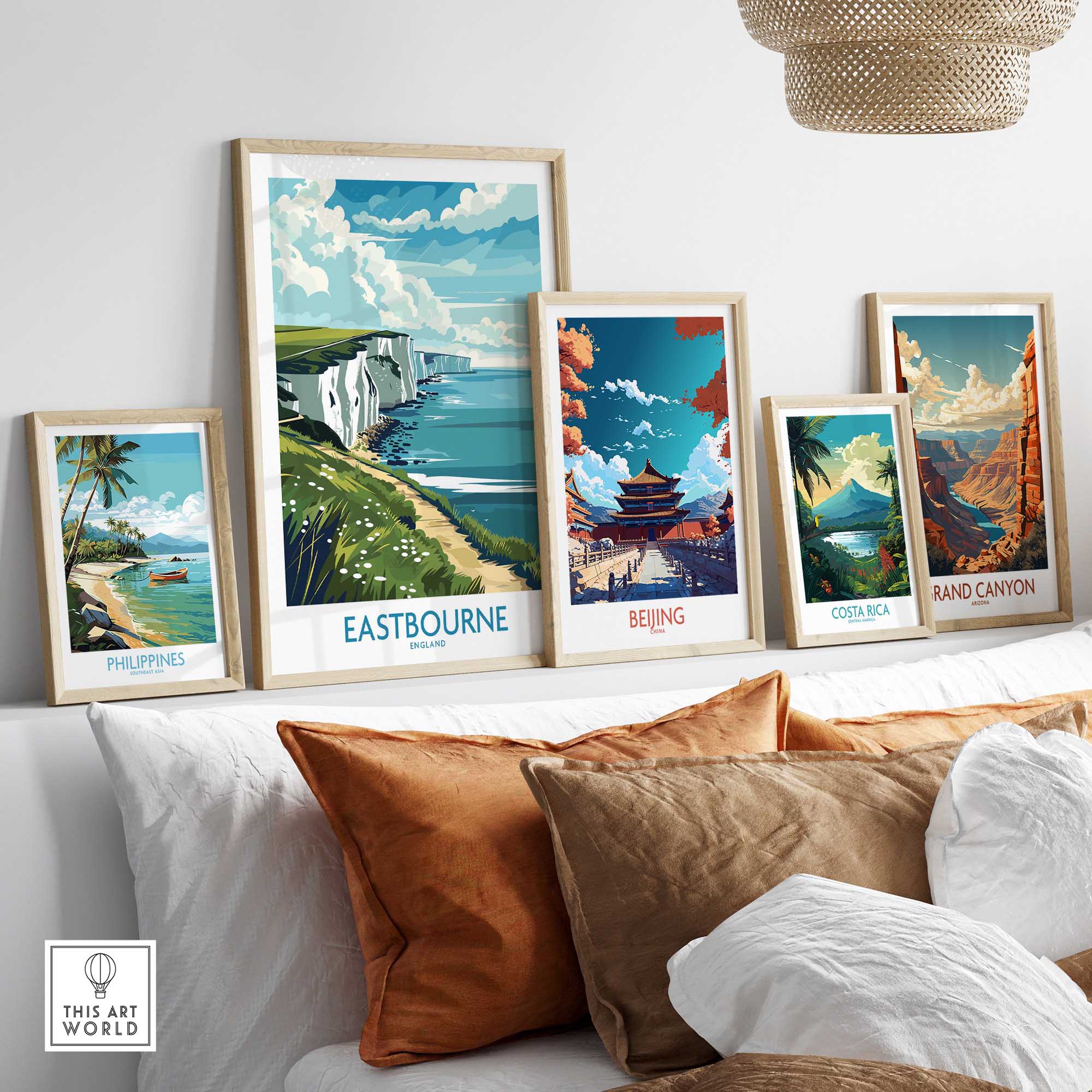 Eastbourne Wall Art Print-This Art World