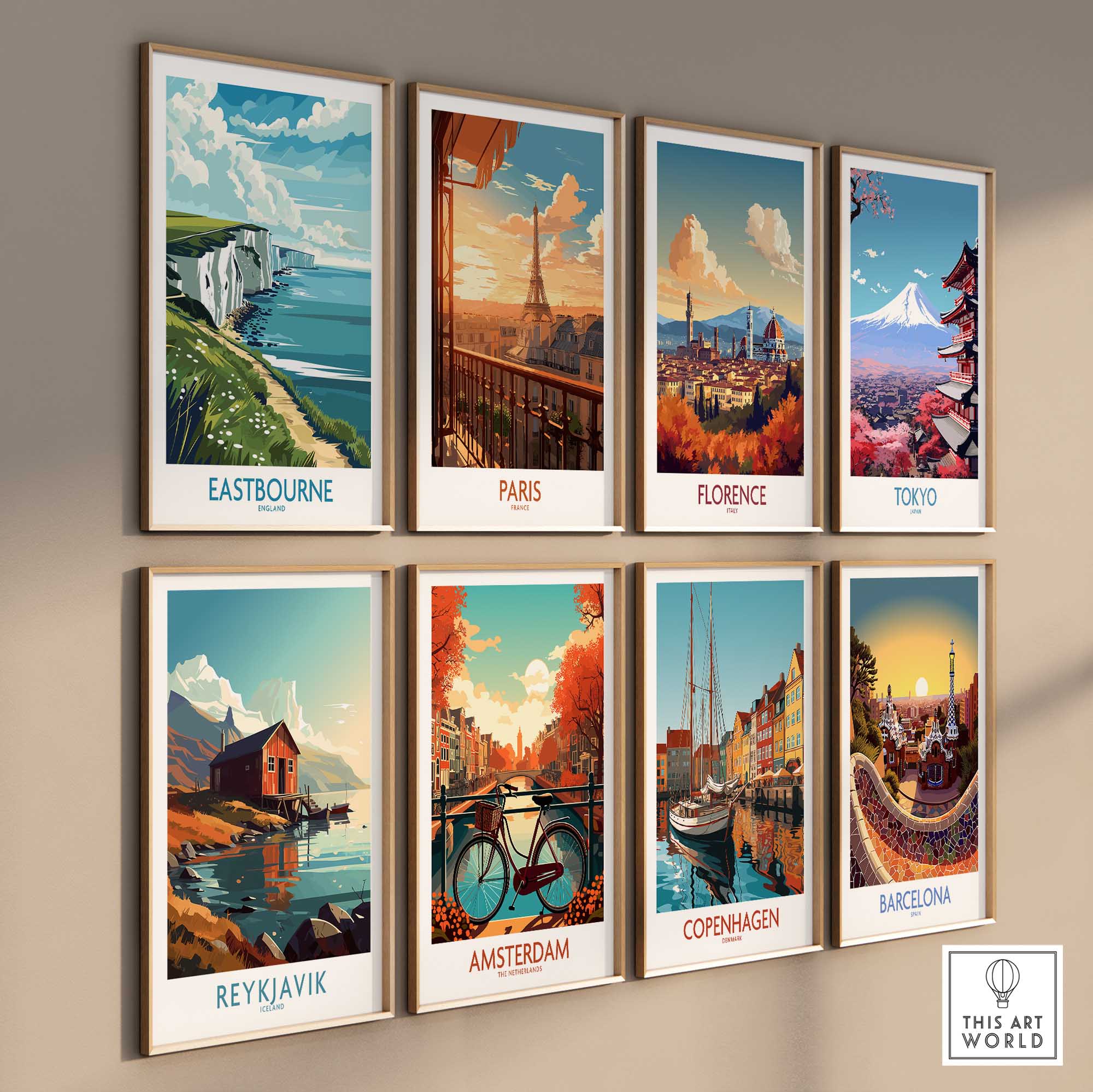 Eastbourne Wall Art Print-This Art World