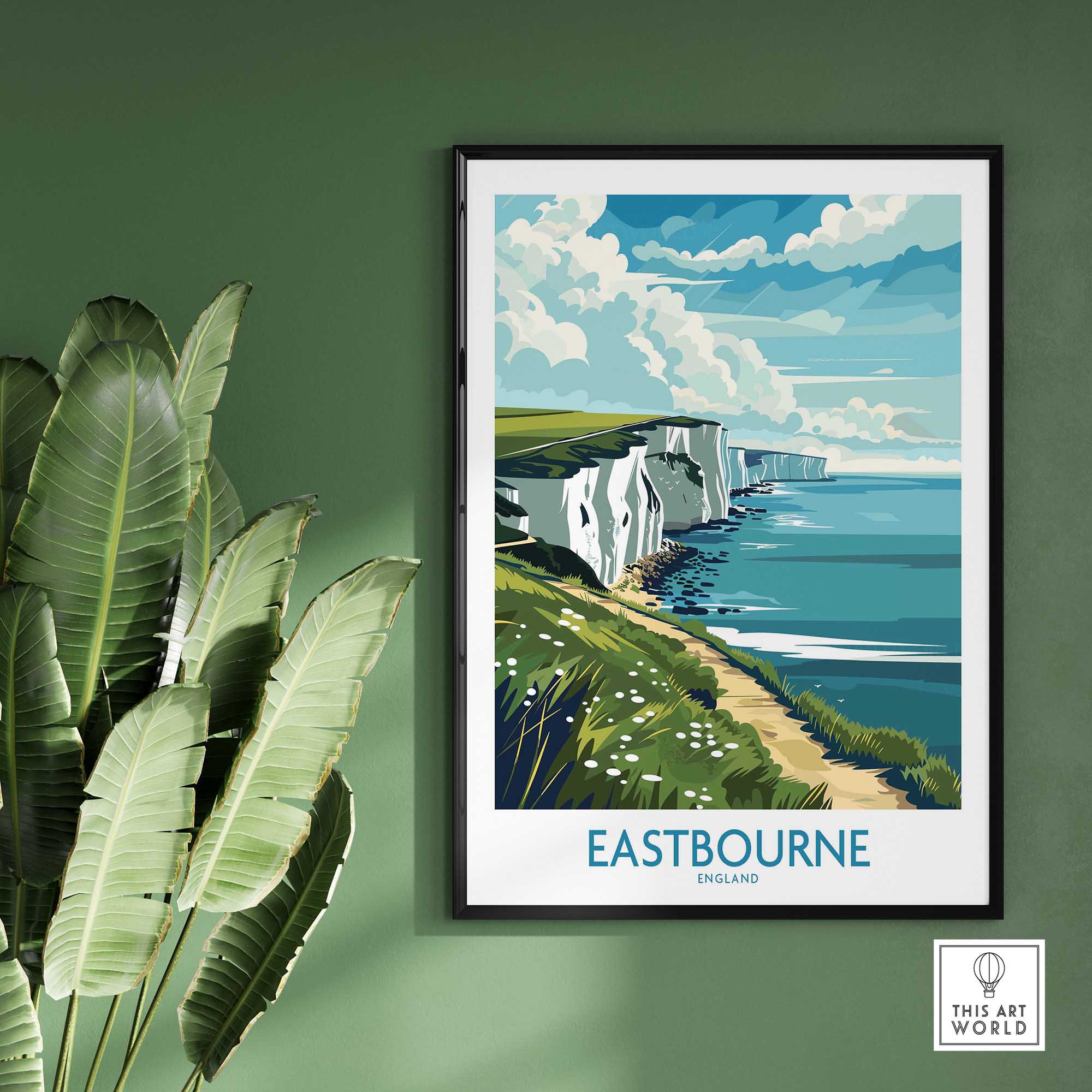 Eastbourne Wall Art Print-This Art World