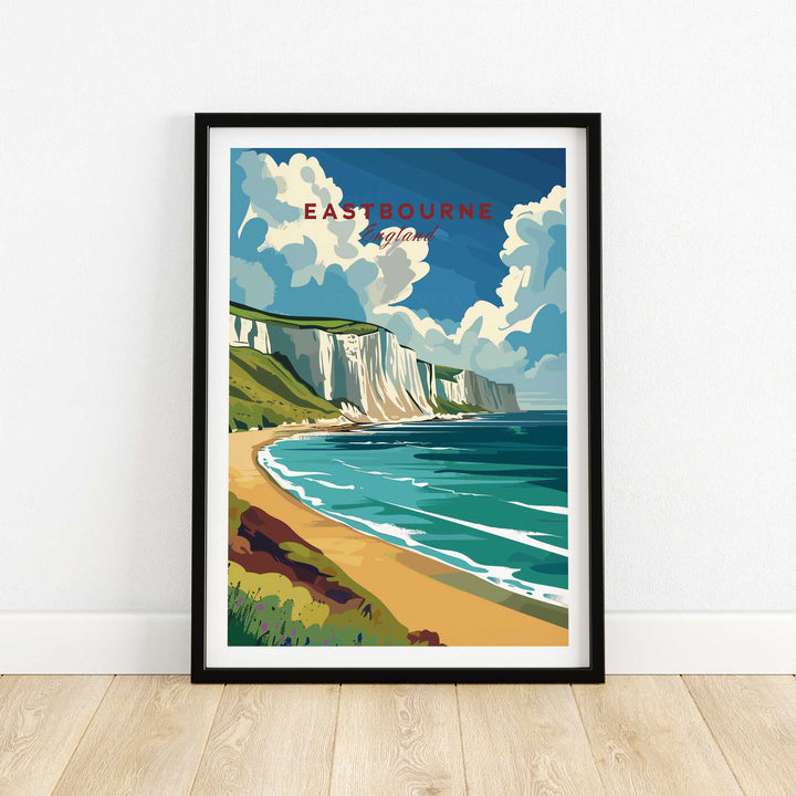 Eastbourne Wall Art Print - United Kingdom Travel Poster-This Art World