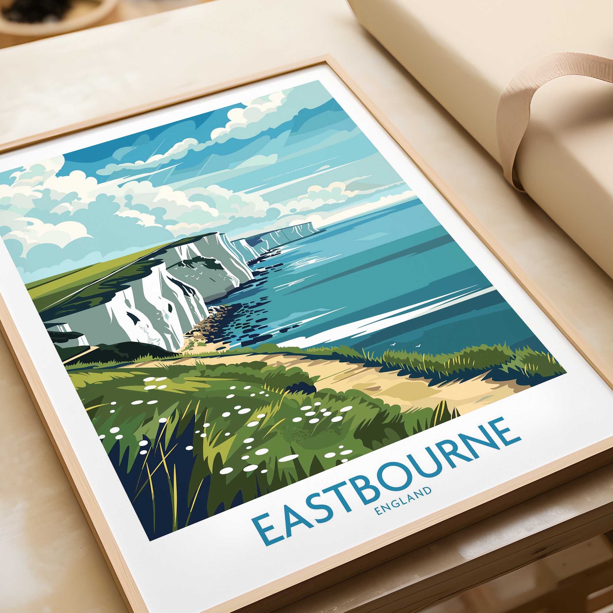 Eastbourne Wall Art Print-This Art World