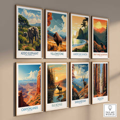 Elephant Print - Addo National Park-This Art World