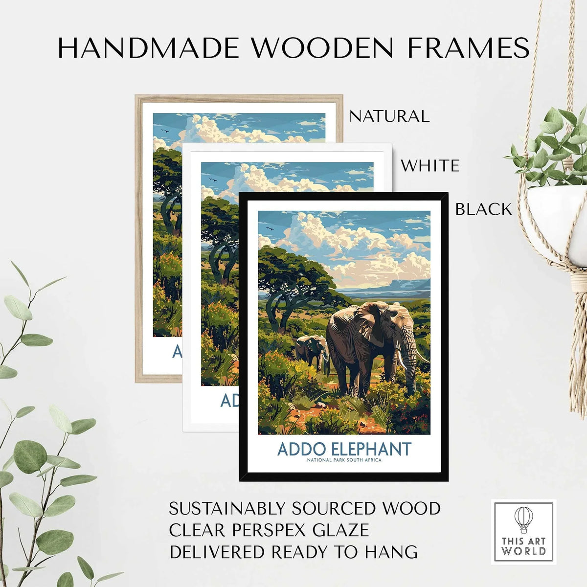 Elephant Print - Addo National Park-This Art World