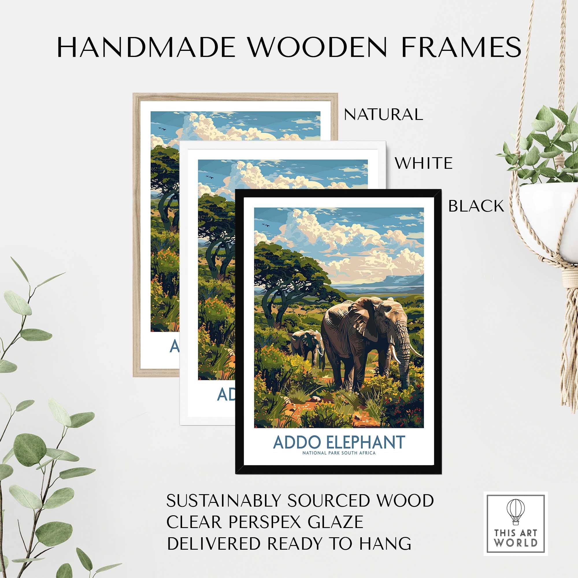 Elephant Print - Addo National Park-This Art World