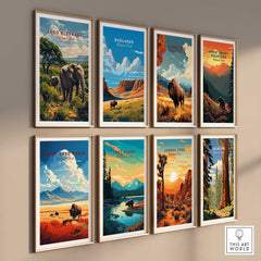 Elephants Poster Addo Elephant National Park-This Art World