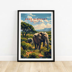 Elephants Poster Addo Elephant National Park-This Art World