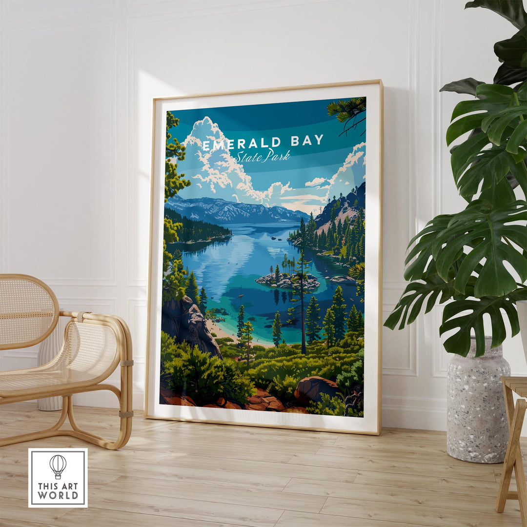 Emerald Bay Poster - State Park
