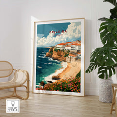 Ericeira Poster Portugal part of our best collection or travel posters and prints - This Art World