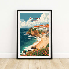 Ericeira Poster Portugal part of our best collection or travel posters and prints - This Art World