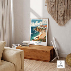 Ericeira Print Portugal part of our best collection or travel posters and prints - This Art World
