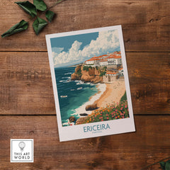 Ericeira Print Portugal part of our best collection or travel posters and prints - This Art World