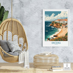 Ericeira Print Portugal part of our best collection or travel posters and prints - This Art World