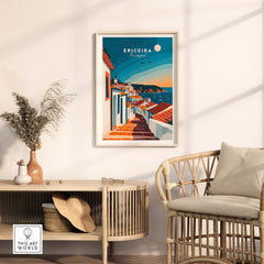 Ericeira Travel Poster part of our best collection or travel posters and prints - This Art World