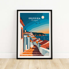 Ericeira Travel Poster part of our best collection or travel posters and prints - This Art World