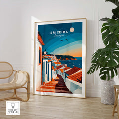 Ericeira Travel Poster part of our best collection or travel posters and prints - This Art World