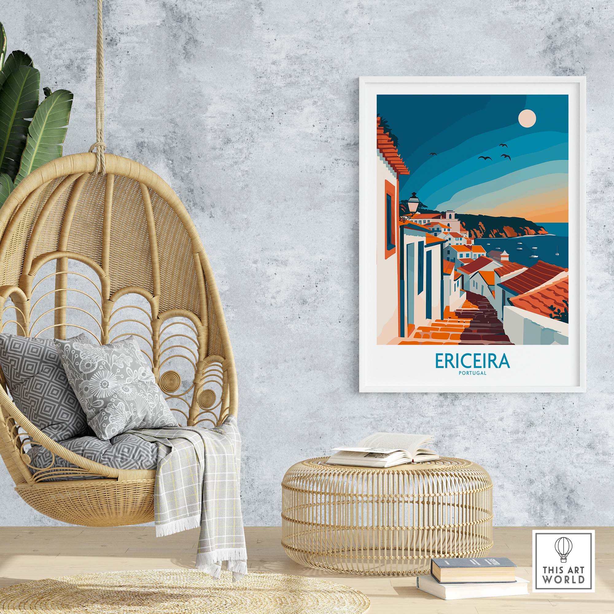Ericeira Wall Art Print part of our best collection or travel posters and prints - This Art World