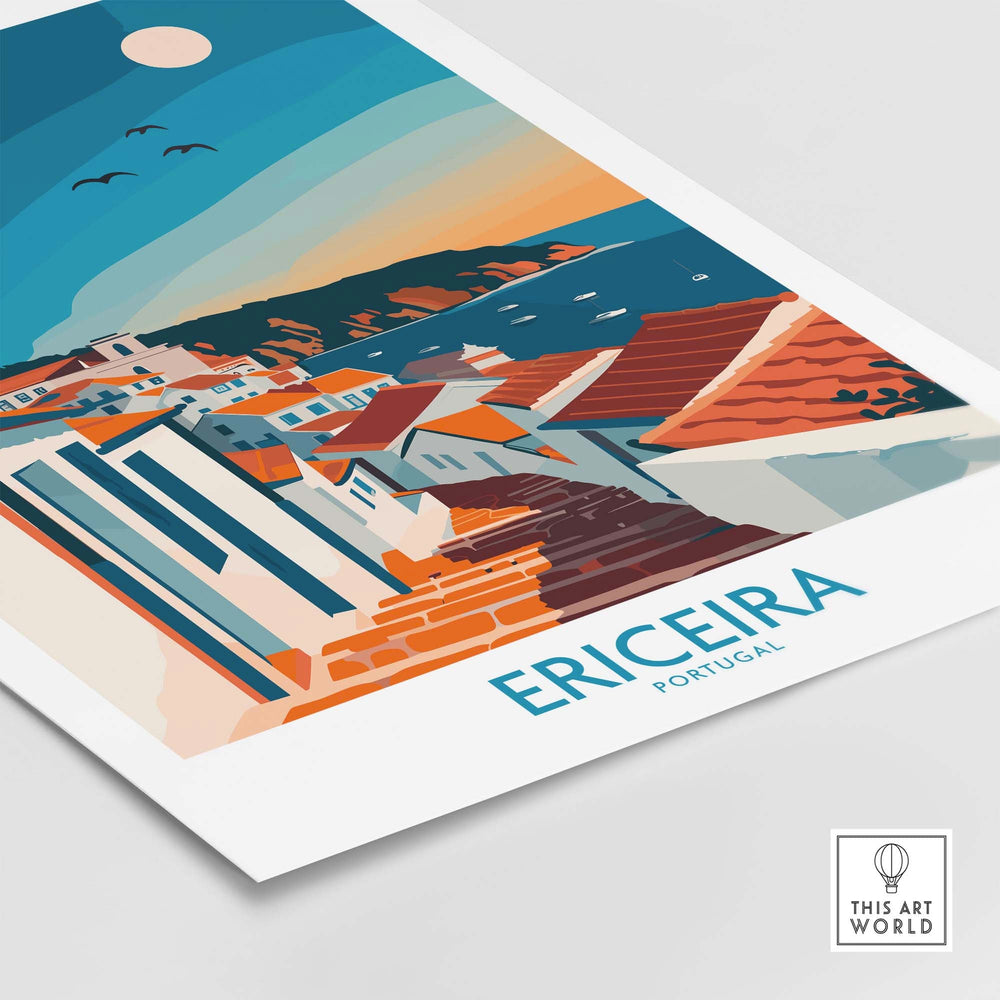 Ericeira Wall Art Print part of our best collection or travel posters and prints - This Art World