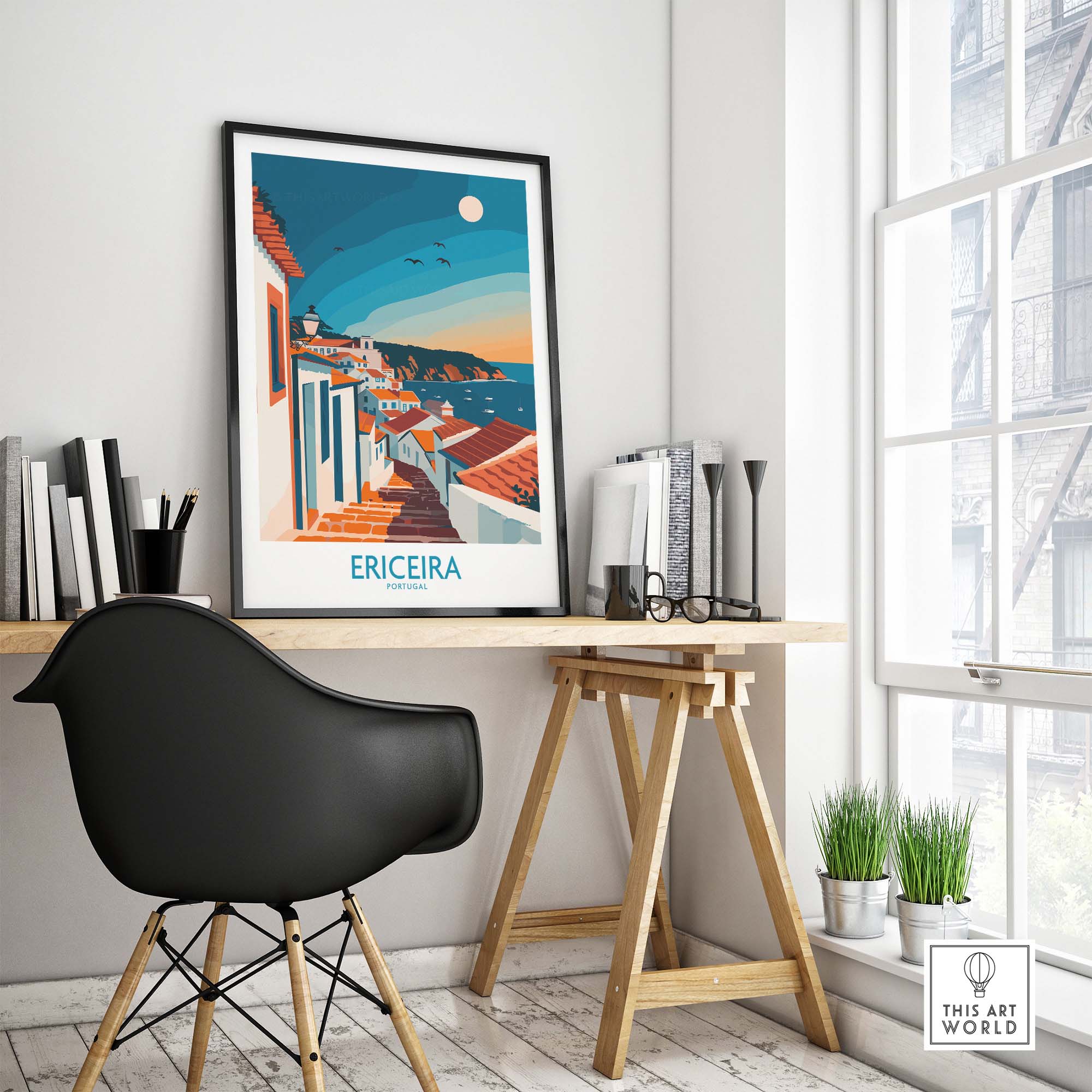 Ericeira Wall Art Print part of our best collection or travel posters and prints - This Art World