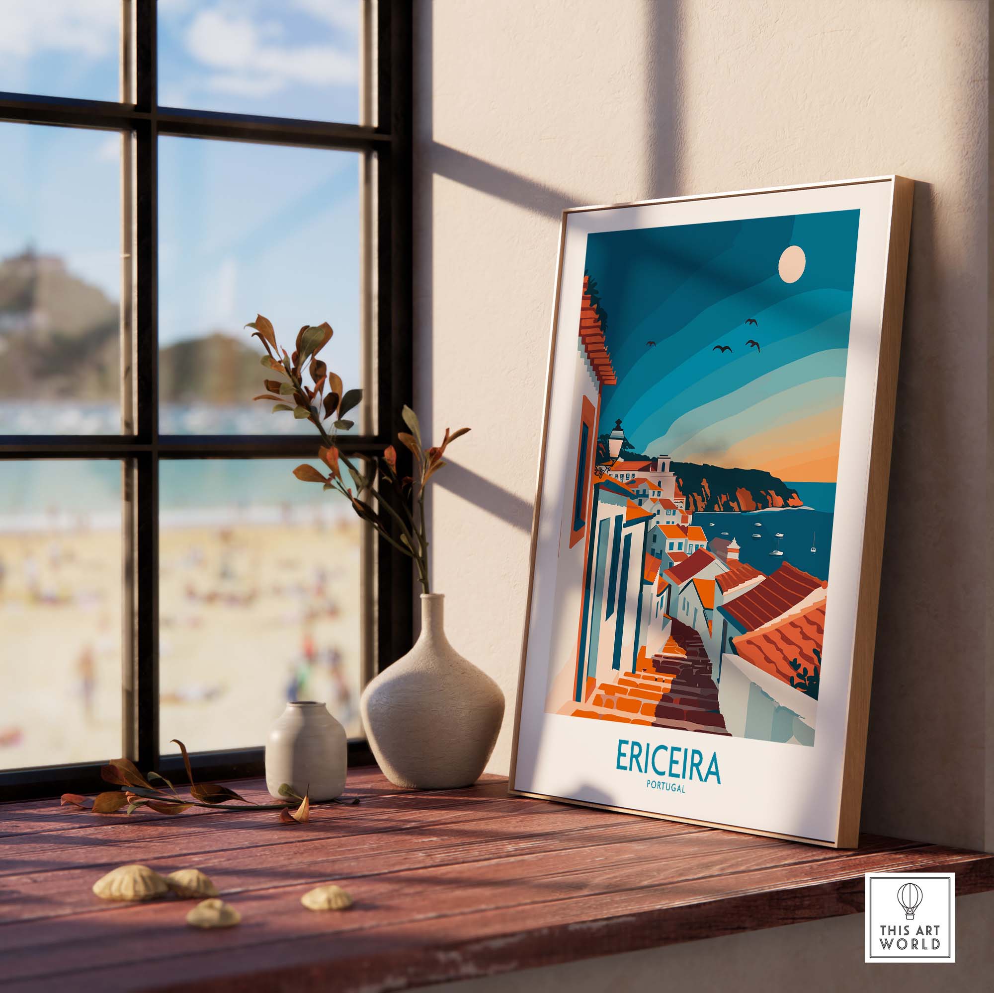 Ericeira Wall Art Print part of our best collection or travel posters and prints - This Art World