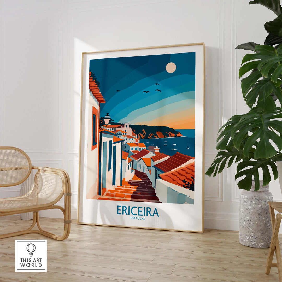 Ericeira Wall Art Print part of our best collection or travel posters and prints - This Art World