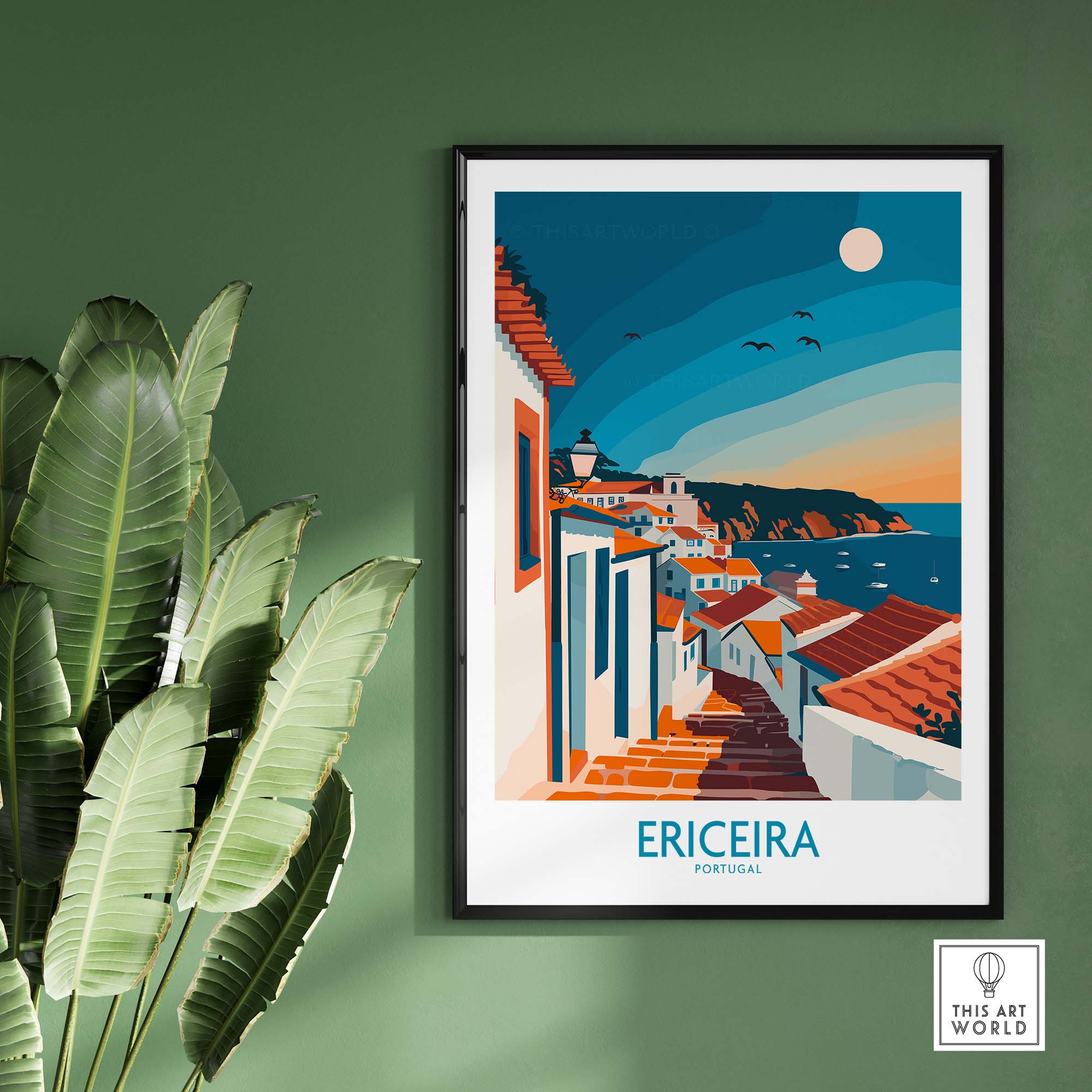 Ericeira Wall Art Print part of our best collection or travel posters and prints - This Art World