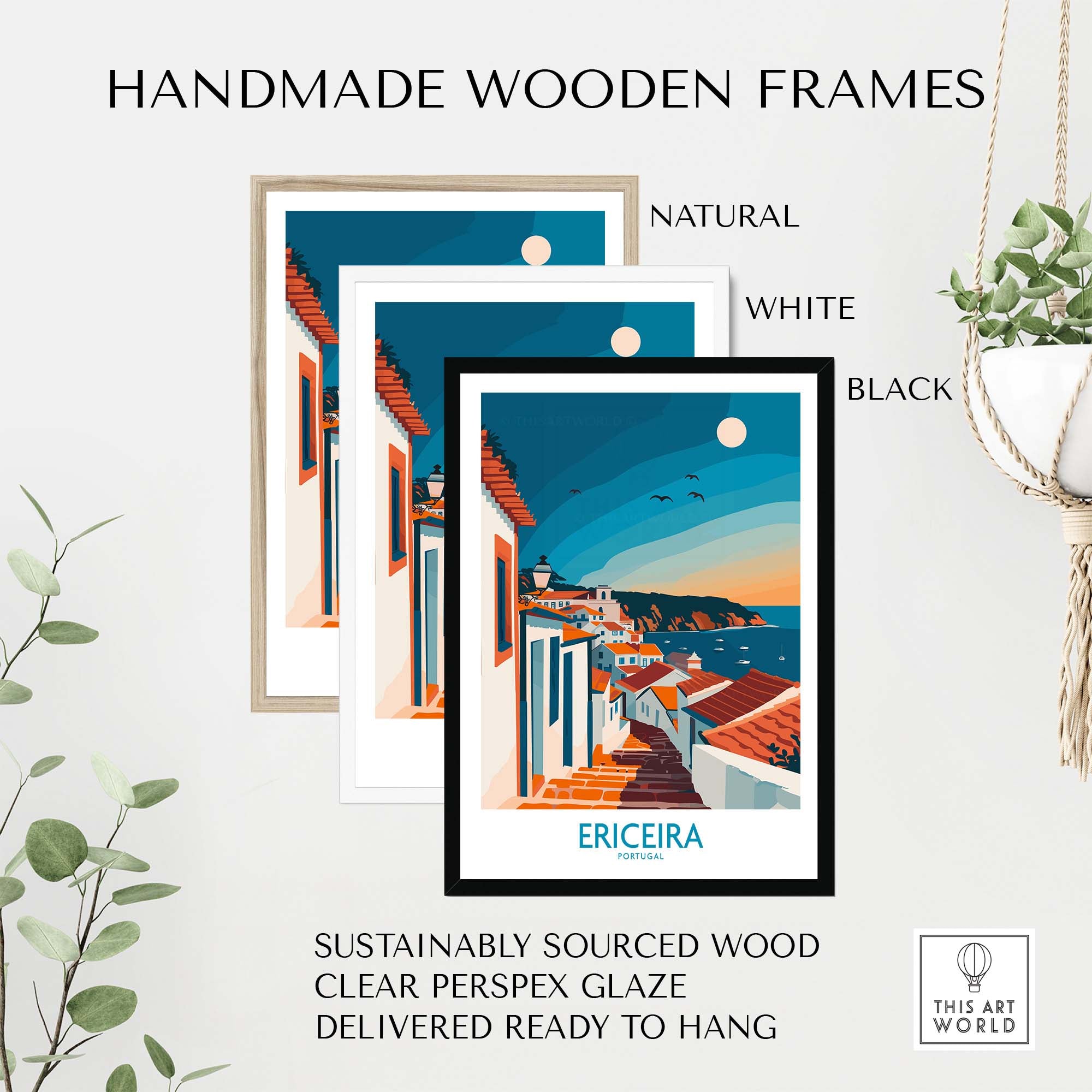 Ericeira Wall Art Print part of our best collection or travel posters and prints - This Art World