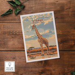 Etosha Namibia Art Print-This Art World