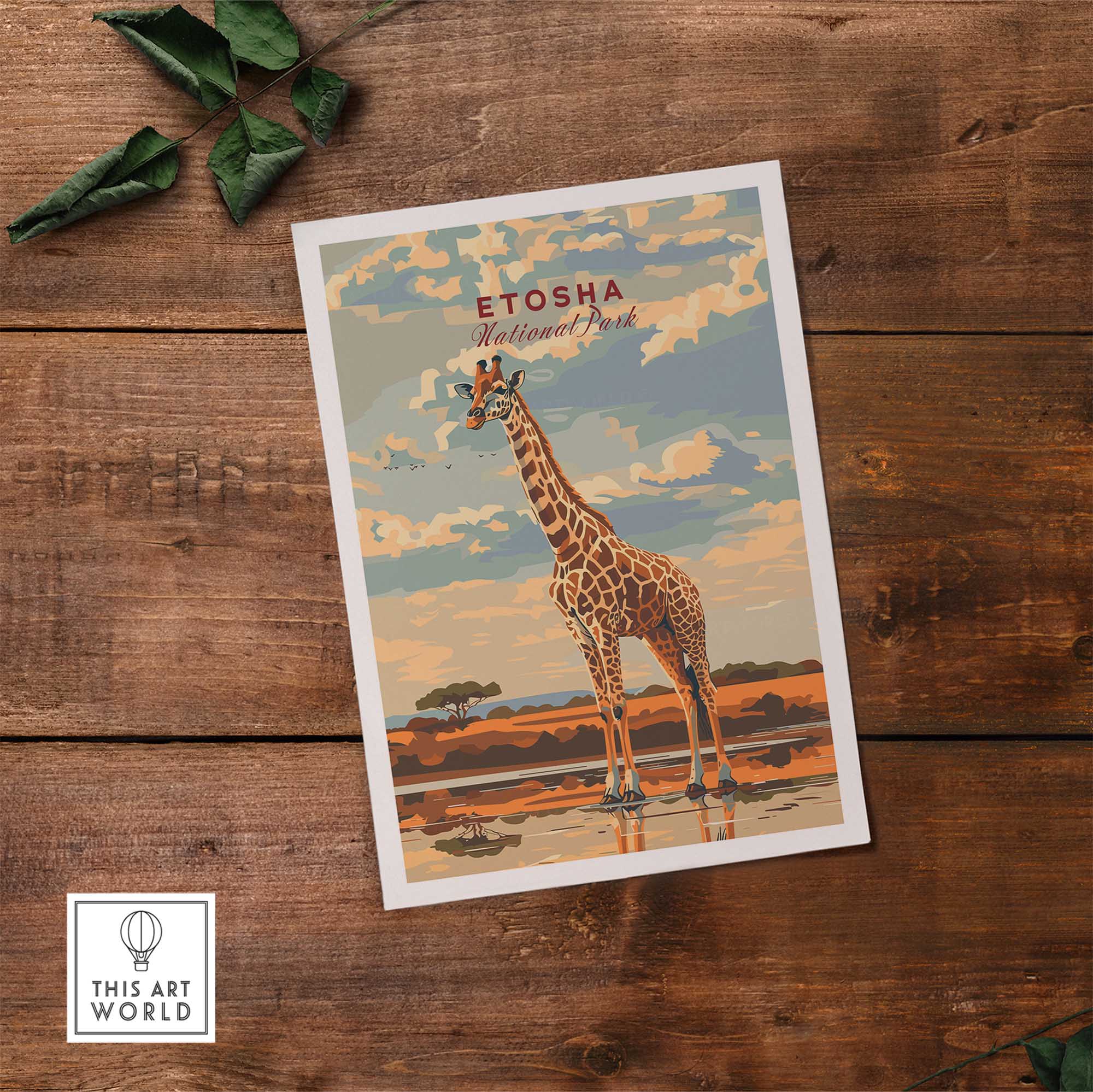Etosha Namibia Art Print-This Art World