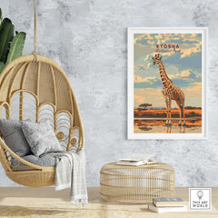 Etosha Namibia Art Print-This Art World