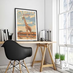 Etosha Namibia Art Print-This Art World
