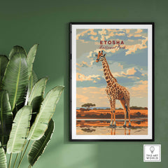 Etosha Namibia Art Print-This Art World