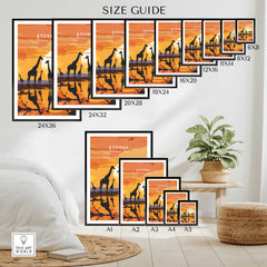 Etosha Namibia Poster-This Art World