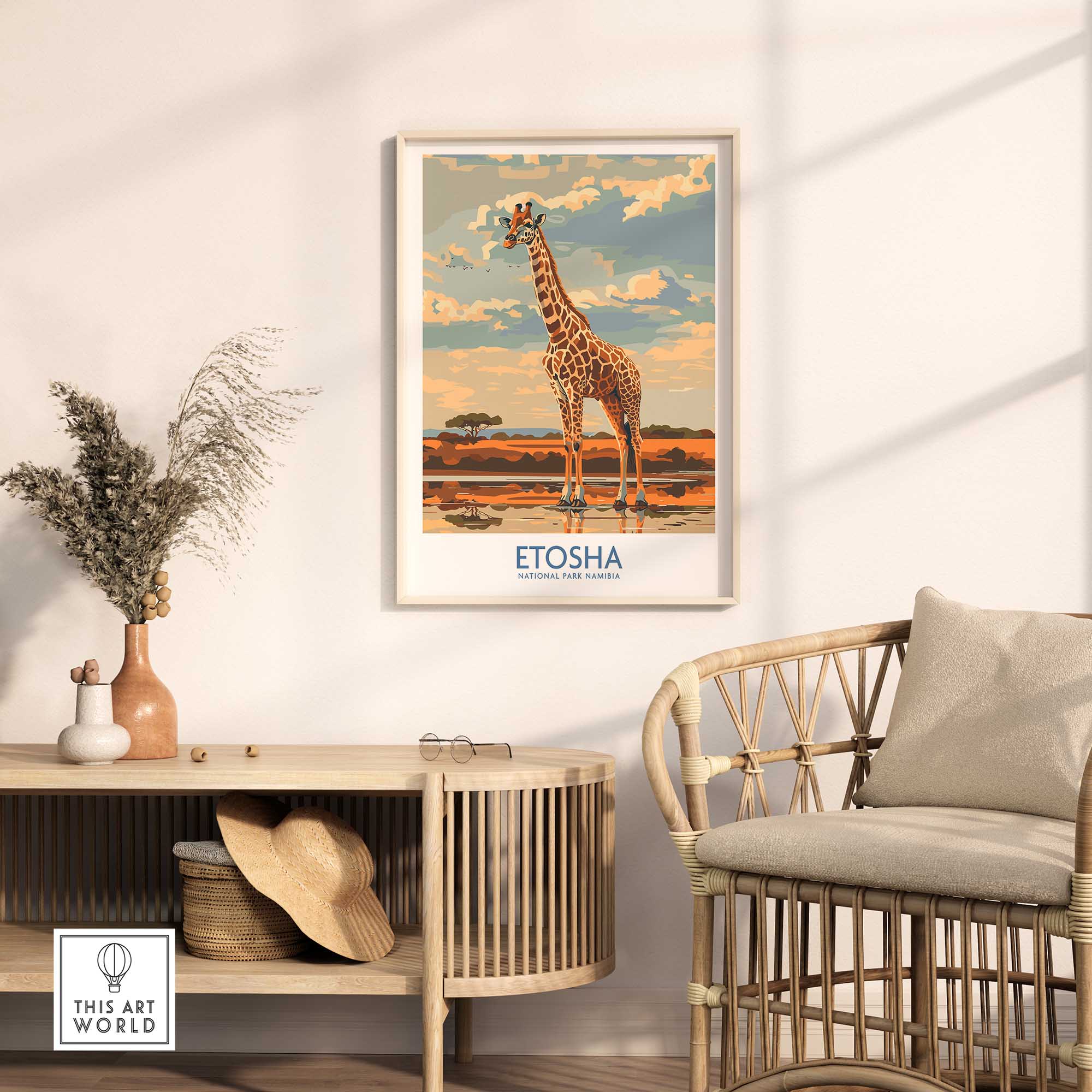 Etosha National Park Print-This Art World
