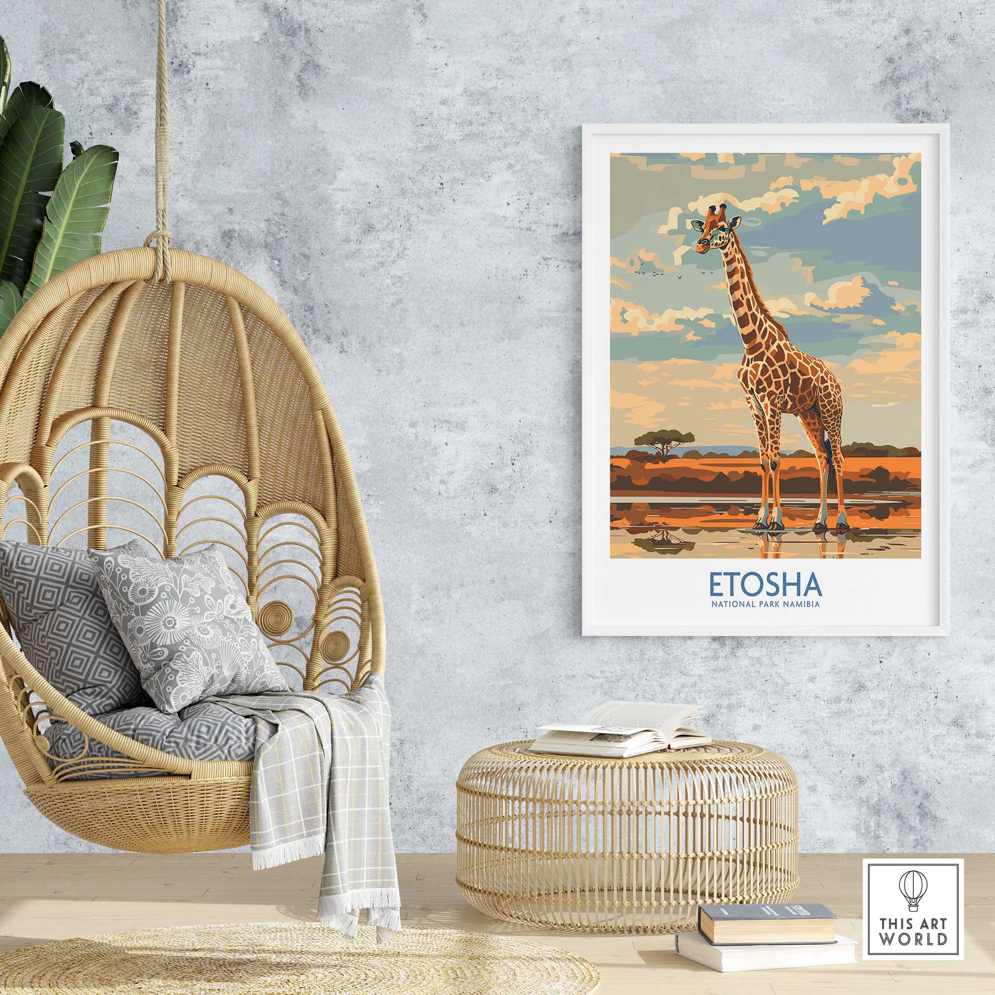 Etosha National Park Print-This Art World