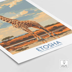 Etosha National Park Print-This Art World