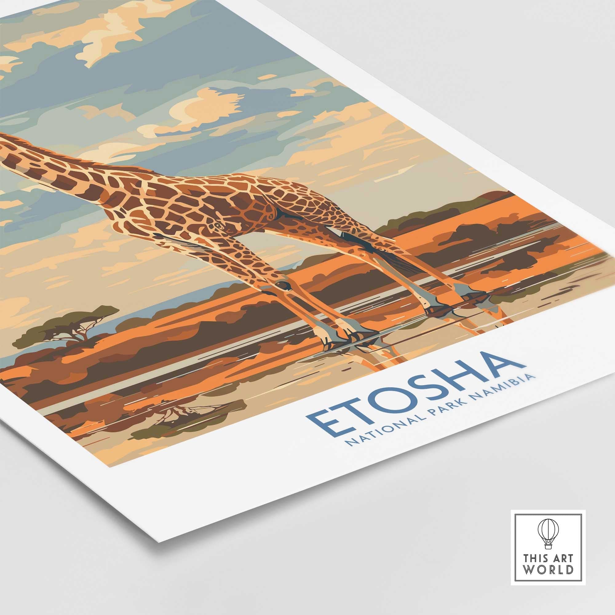Etosha National Park Print-This Art World