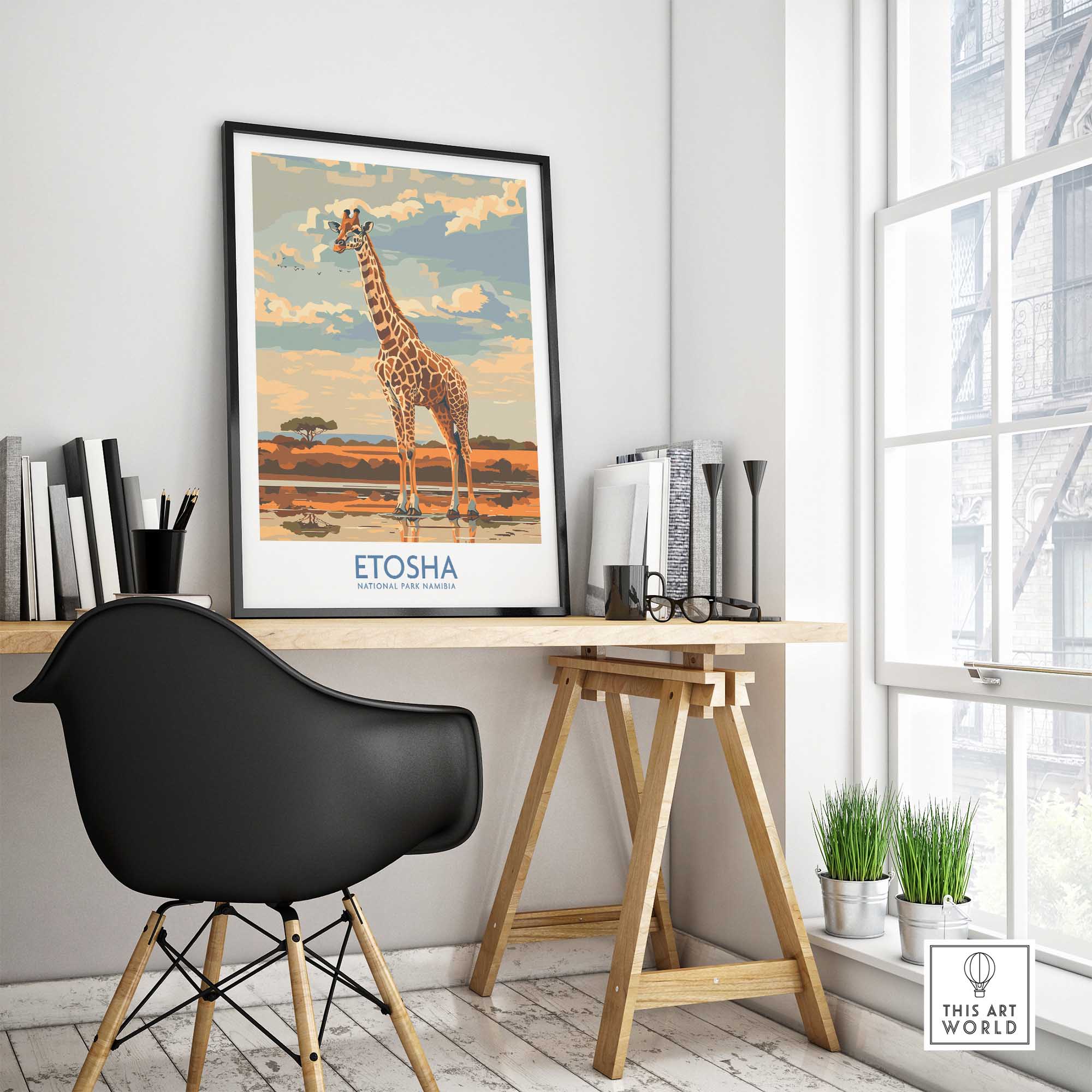 Etosha National Park Print-This Art World