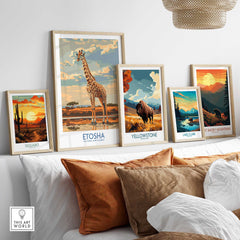 Etosha National Park Print-This Art World
