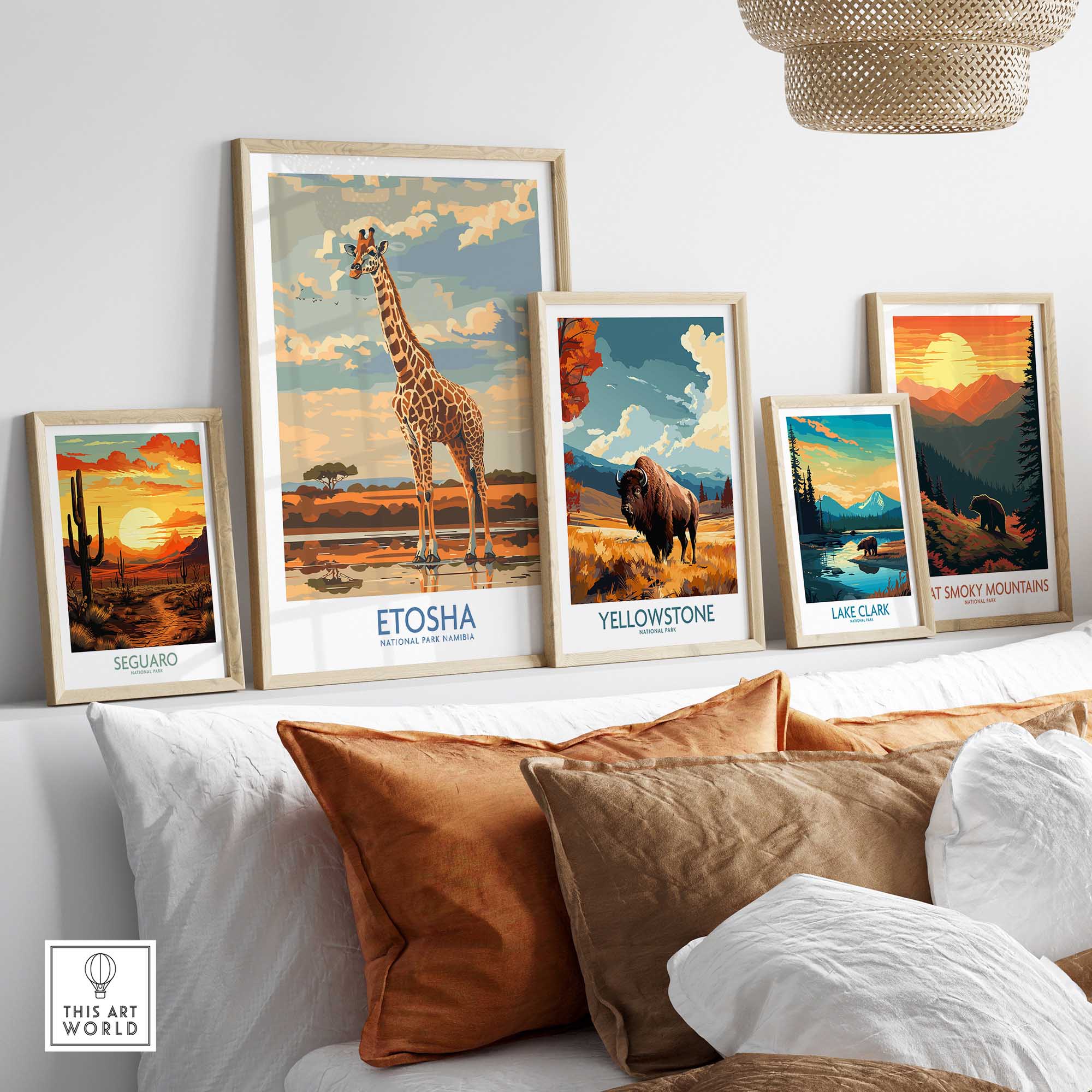 Etosha National Park Print-This Art World