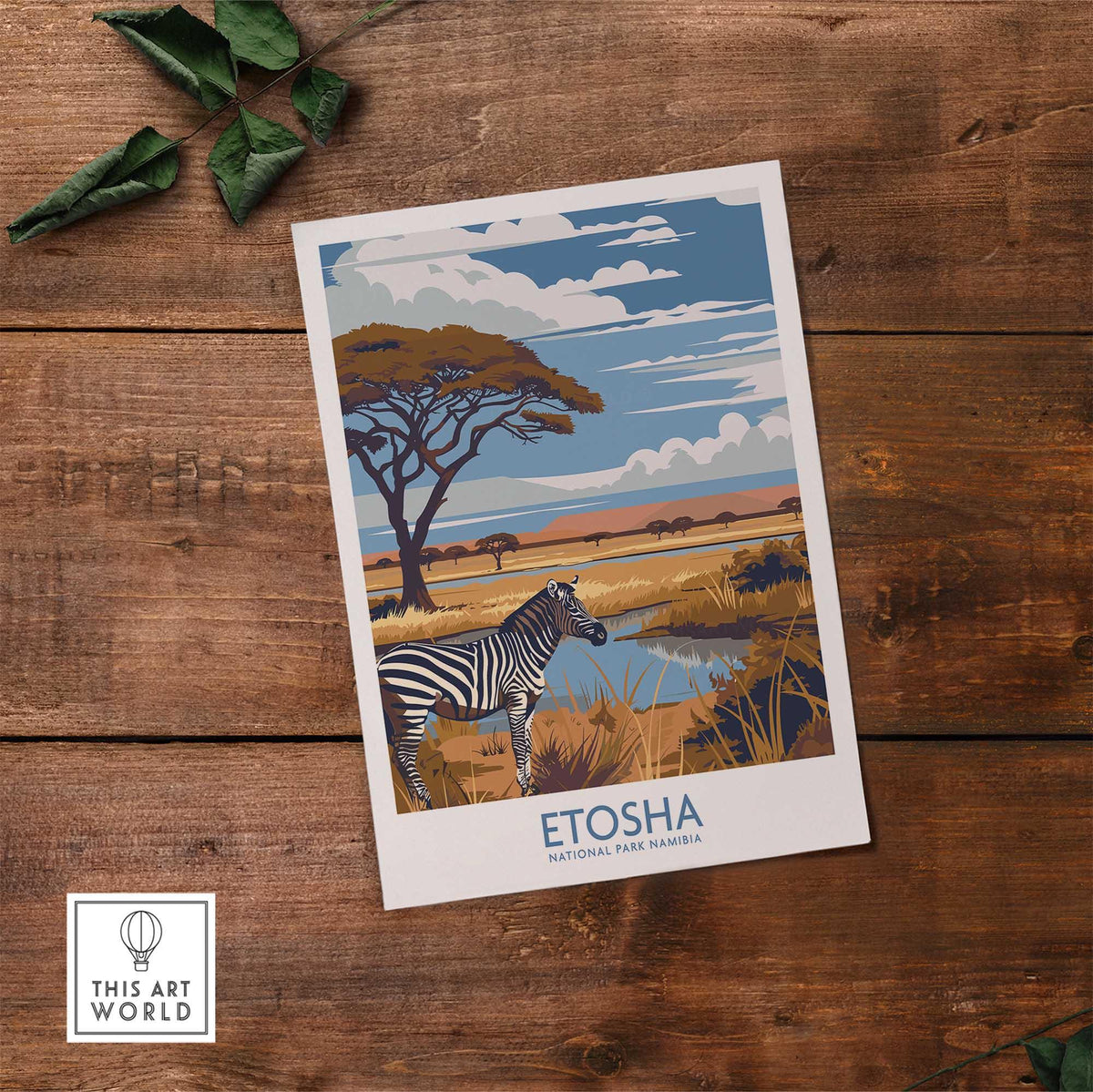 Etosha National Park Wall Art-This Art World