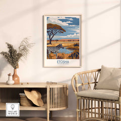 Etosha National Park Wall Art-This Art World