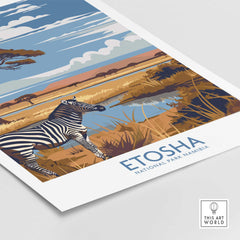 Etosha National Park Wall Art-This Art World