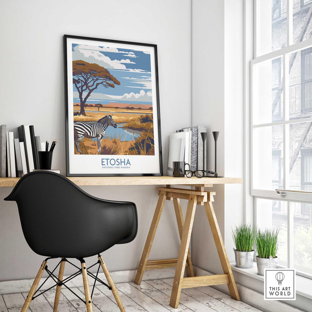 Etosha National Park Wall Art-This Art World