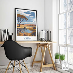 Etosha National Park Wall Art-This Art World